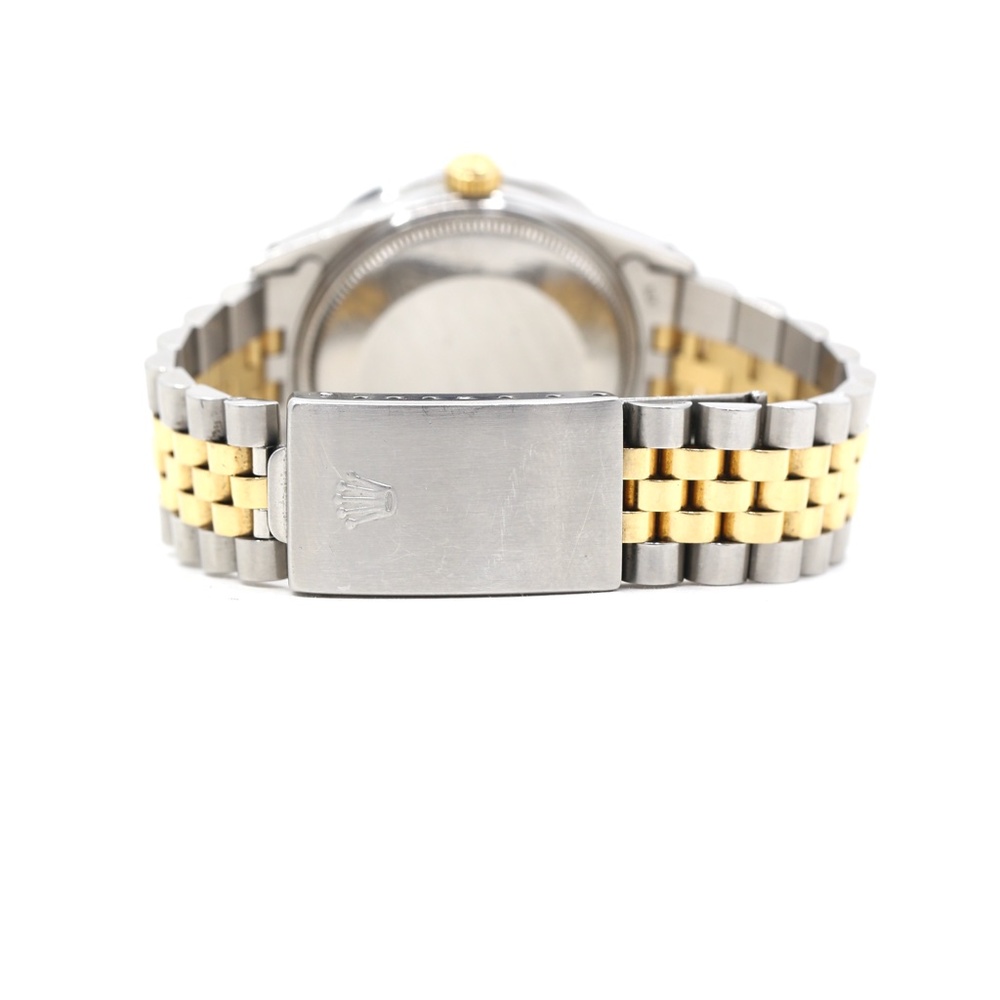 Rolex Oyster Perpetual Date Pearl Gold and Diamonds Watch - Picture 6 of 9